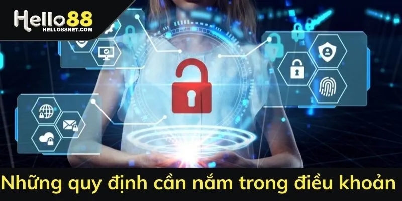 Những quy định cần nắm trong điều khoản